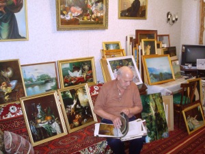 Харчёв Николай Владимирович Лежневский художник2009г.